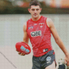 Sydney Swans Footballer Colin Oriordan Diamond Painting