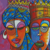 king and queen Diamond Paintings