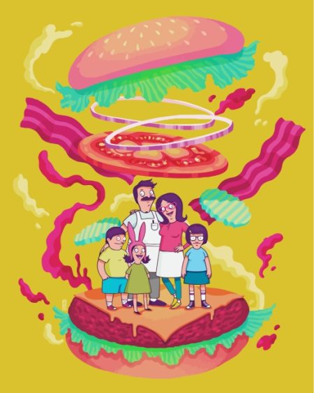 Bobs Burgers Art Diamond Paintings