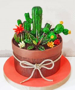 Cactus dessert Diamond Paintings