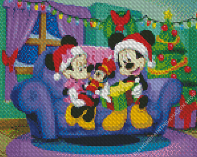 Christmas-Mickey-Mouse-Diamond-Paintings