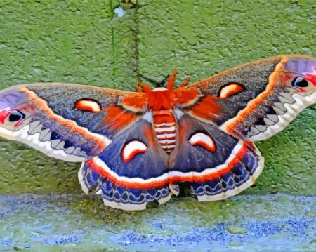 Moth butterfly Diamond Paintings