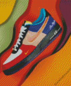 Nike Air Force Shoes Diamond Paintings