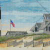 Oak island lighthouse Diamond Paintings