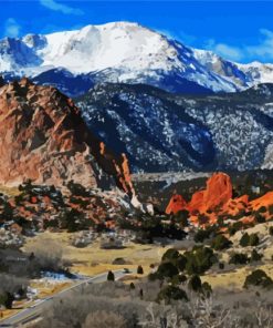 Pikes peak Diamond Paintings