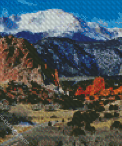 Pikes peak Diamond Paintings