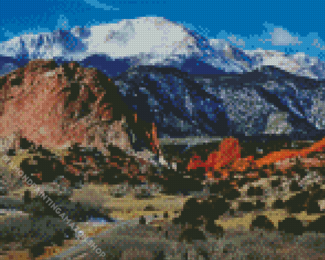 Pikes peak Diamond Paintings