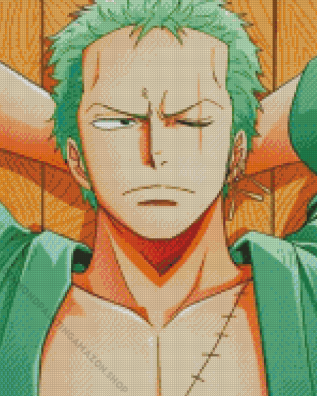 Zoro One piece Diamond Paintings