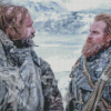 Tormund And the Hound Diamond Paintings