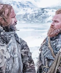 Tormund And the Hound Diamond Paintings