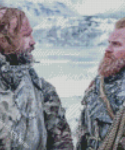 Tormund And the Hound Diamond Paintings