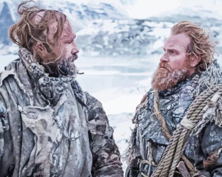 Tormund And the Hound Diamond Paintings