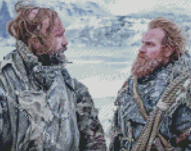 Tormund And the Hound Diamond Paintings