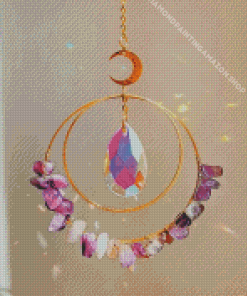 Aesthetic Crystal suncatcher Diamond Dotz