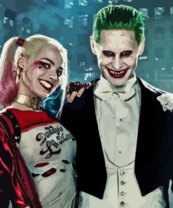 Harley Quinn and joker Diamond Dotz