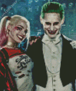 Harley Quinn and joker Diamond Dotz