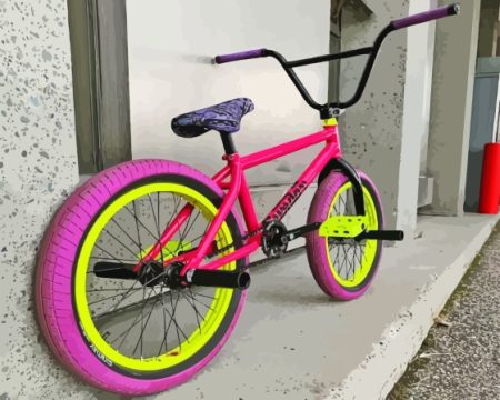 Pink Bmx bike Diamond Dotz