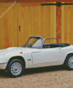 White Lotus elan Car Diamond Dotz