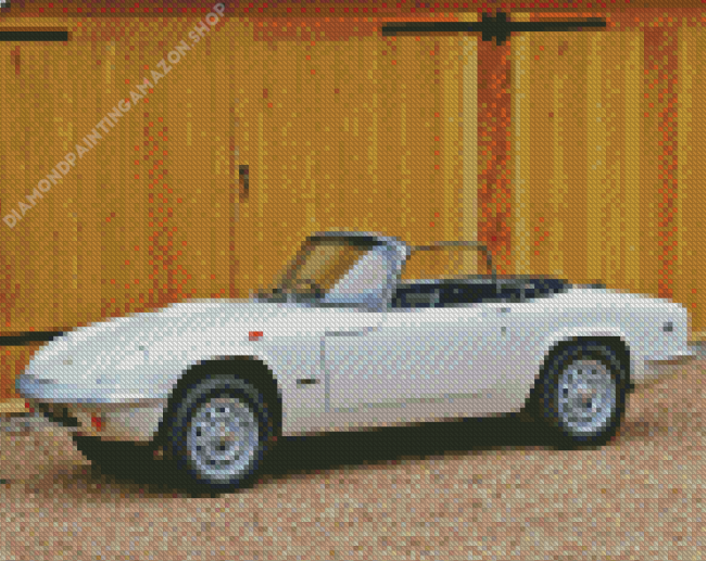 White Lotus elan Car Diamond Dotz