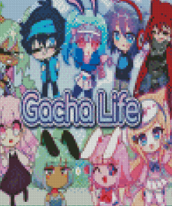 gacha life video game Diamond Dotz