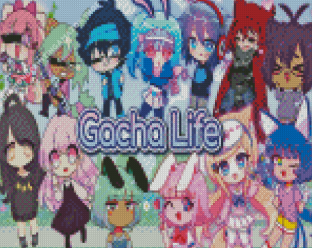 gacha life video game Diamond Dotz
