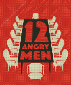 12 Angry Men Movie Poster Diamond Painting