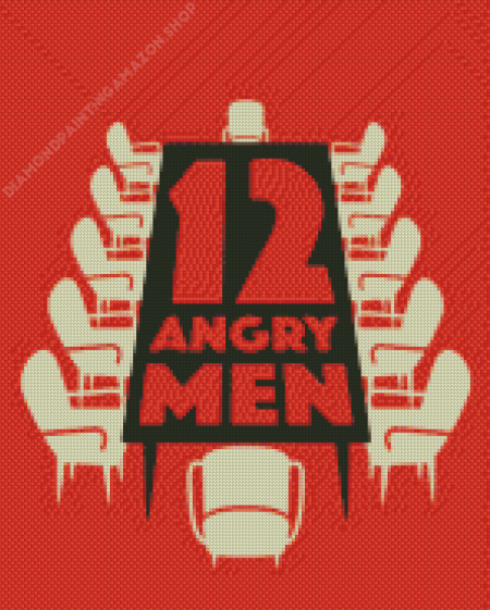 12 Angry Men Movie Poster Diamond Painting