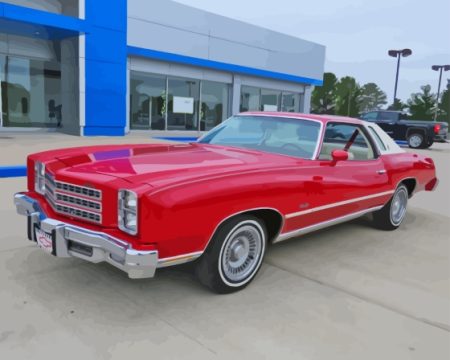 76 Monte Carlo Car Diamond Painting
