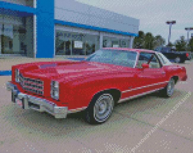 76 Monte Carlo Car Diamond Painting