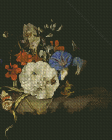 A Spray Of Flowers By Rachel Ruys Diamond Painting