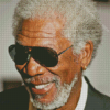 Actor Morgan Freeman Diamond Painting