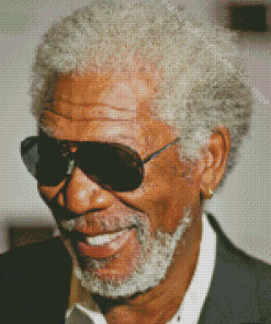 Actor Morgan Freeman Diamond Painting