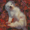 Adorable Great Pyrenees Diamond Painting