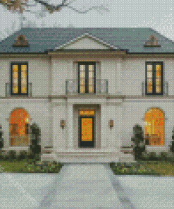 Aesthetic French House Diamond Painting