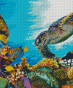 Aesthetic Sea Animals Diamond Painting