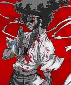 Afro Samurai Character Diamond Painting