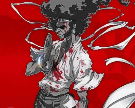 Afro Samurai Character Diamond Painting