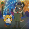 Aggretsuko On Christmas Day Diamond Painting