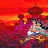 Aladdin And Jasmine Diamond Painting