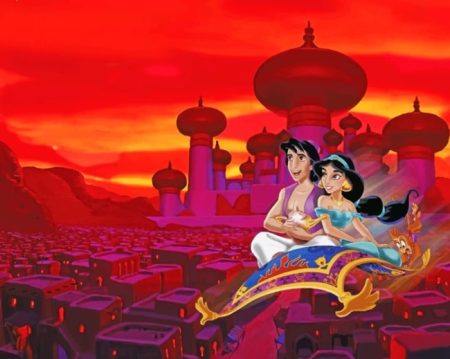Aladdin And Jasmine Diamond Painting