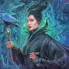 Angelina Jolie Maleficent Diamond Painting