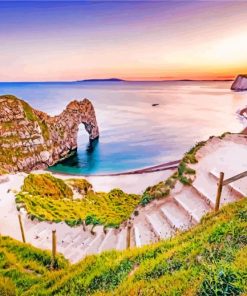 Arch Durdle Door Dorset Diamond Painting