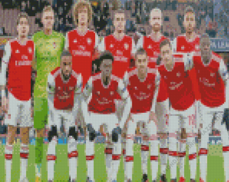 Arsenal Players Diamond Painting