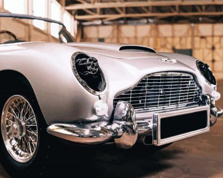 Aston Martin DB5 Diamond Painting