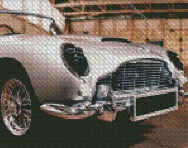 Aston Martin DB5 Diamond Painting