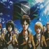 Attack On Titan Diamond Painting