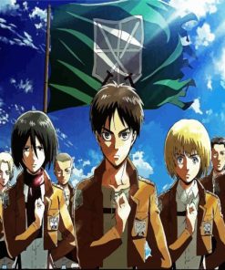 Attack On Titan Diamond Painting