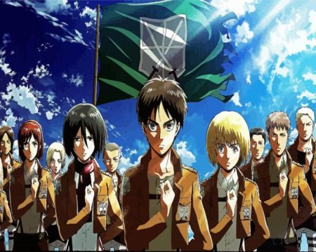 Attack On Titan Diamond Painting