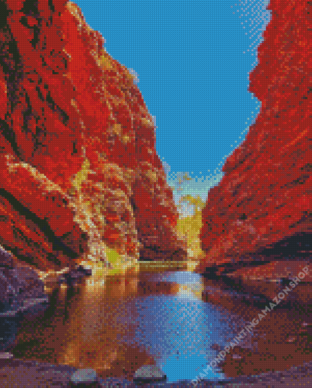 Australia Simpsons Gap Diamond Painting
