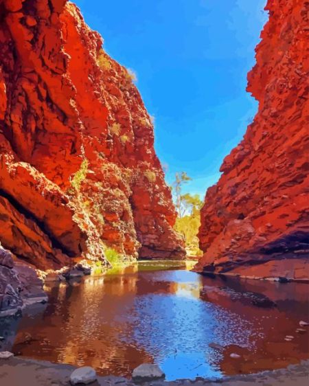 Australia Simpsons Gap Diamond Painting